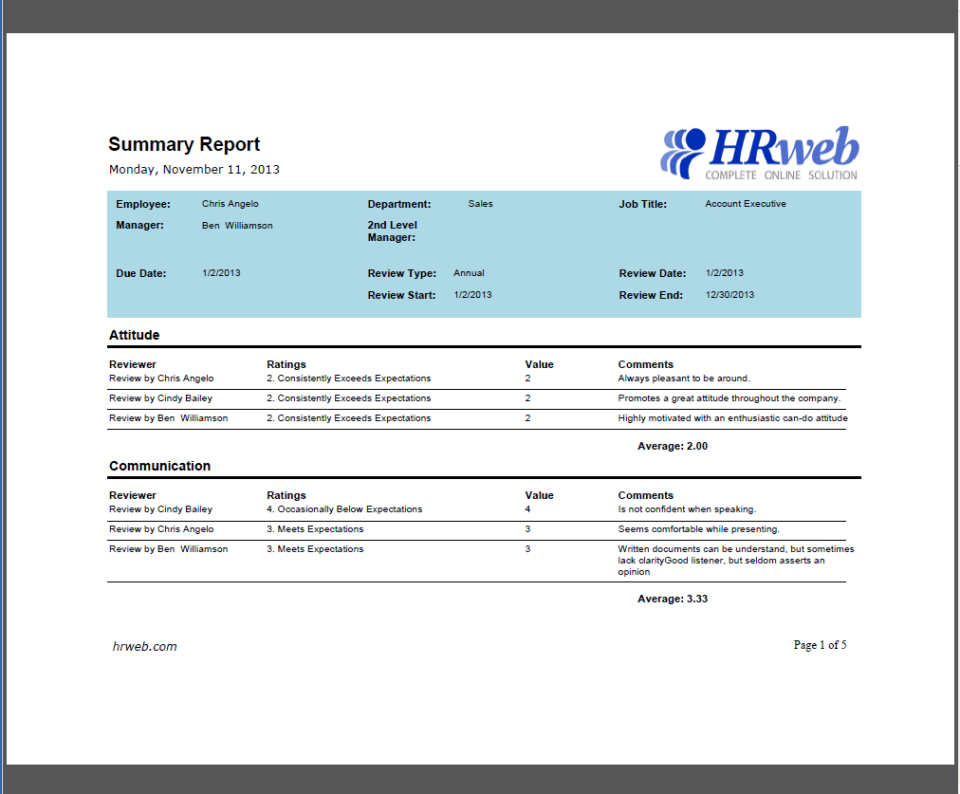 HRweb - HRweb-screenshot-0