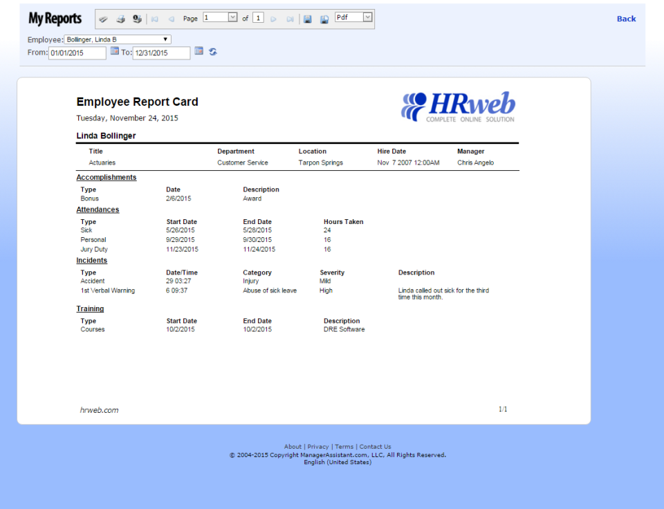 HRweb - HRweb Screenshot--4