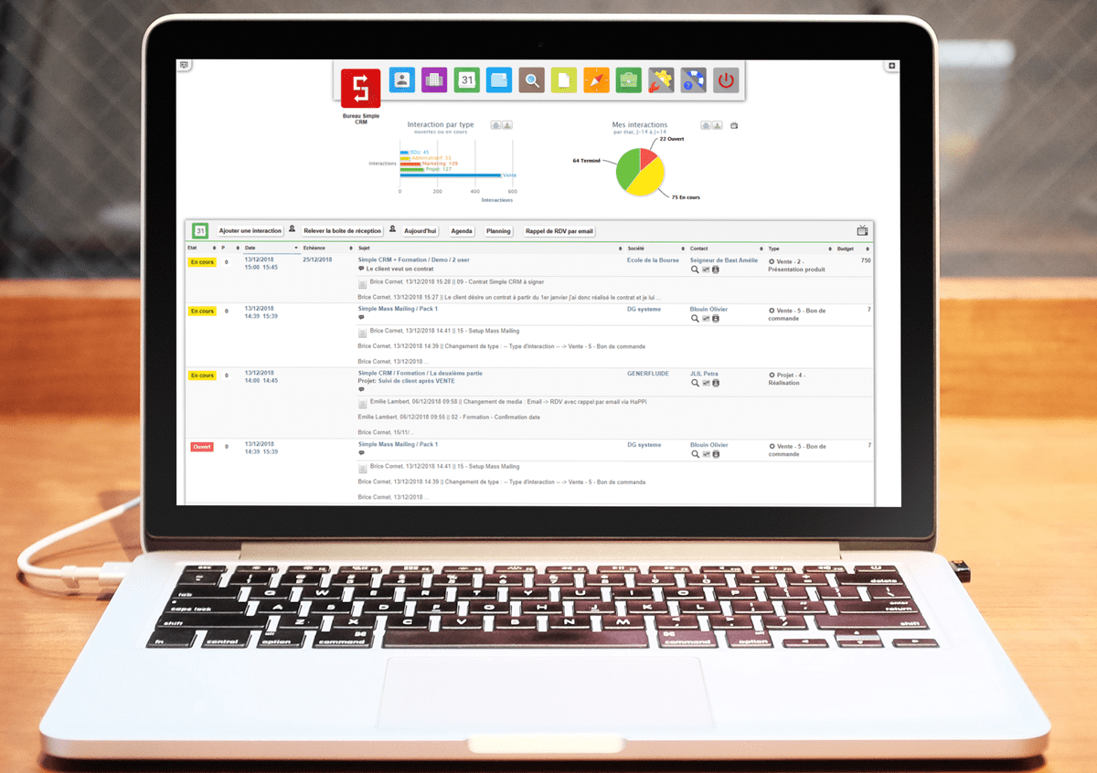 Simple CRM Enterprise - Captura de tela 5