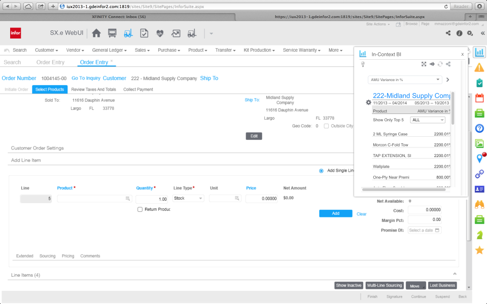 Infor ERP - Infor ERP für Distribution-Screenshot-3