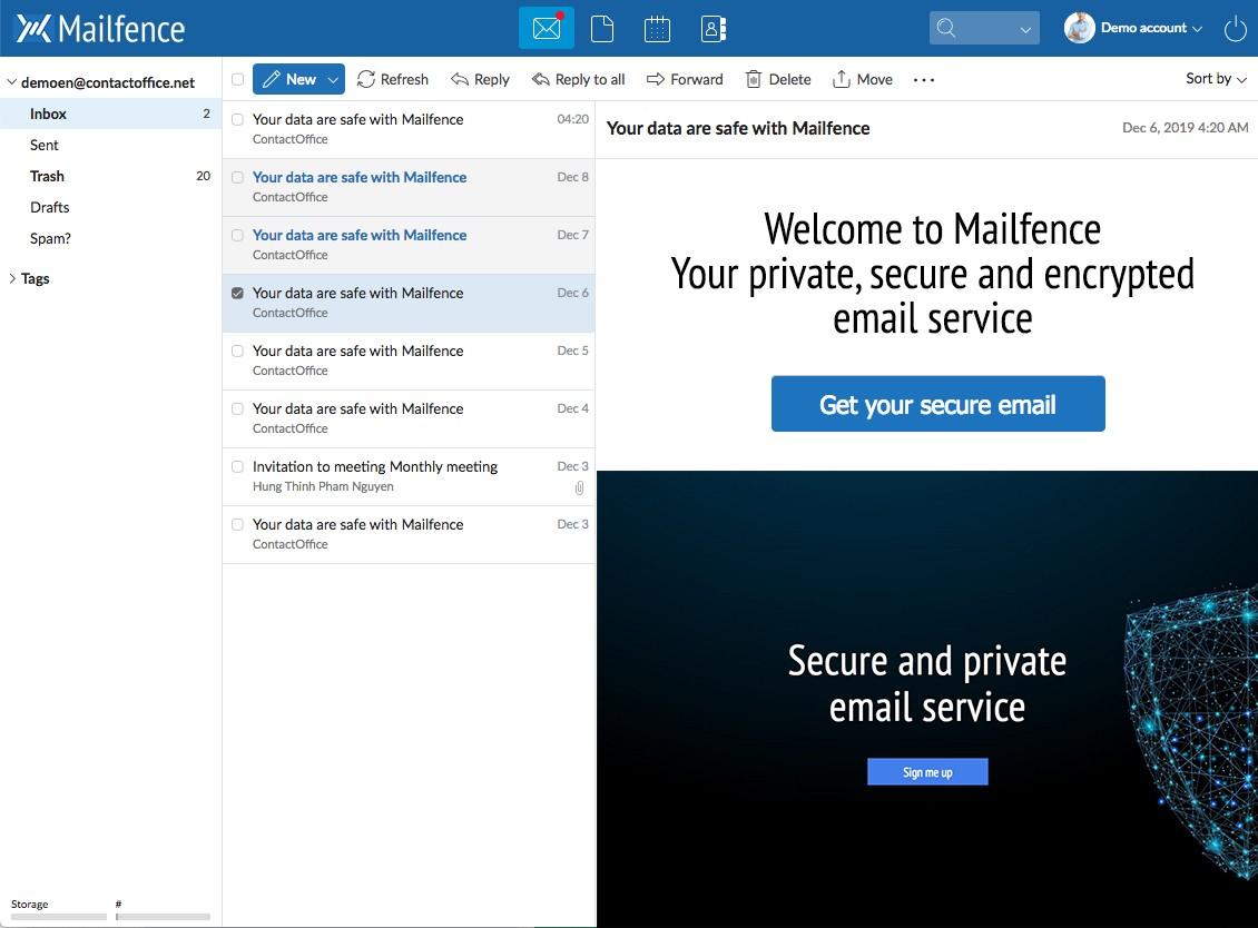 Mailfence Secure Email Reviews Prices And Features Appvizer