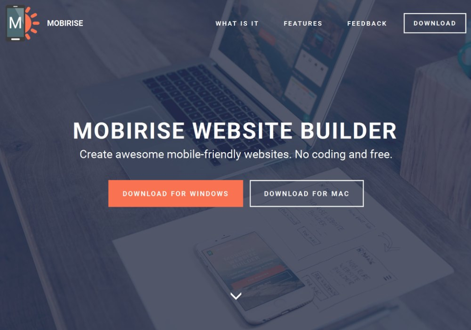 Mobirise Website Builder - MobiRise Website Builder-pantalla-0