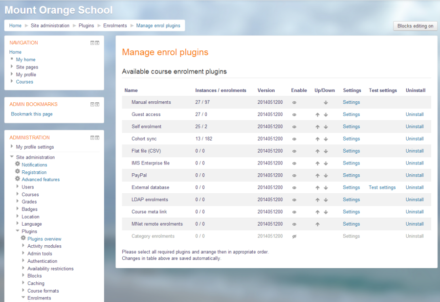 Moodle - Moodle-screenshot-1