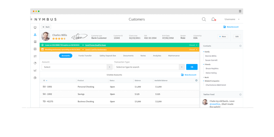 Nymbus Core Banking - Nymbus Core Banking-pantalla-2