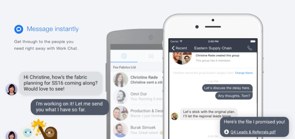 Workplace from Meta - Facebook bei der Arbeit: Messenger