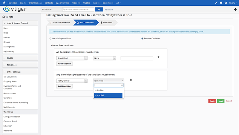 Vtiger CRM - Vtiger CRM: Gerenciar várias moedas, previsão de vendas, Gestão de Contato