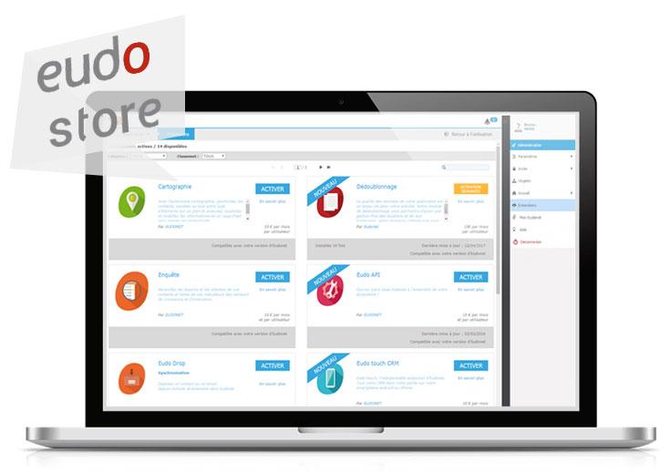 Eudonet CRM - Andare ancora oltre nel rapporto con i tuoi contatti tramite Eudostore e arricchire le vostre Eudonet nuove funzionalità.