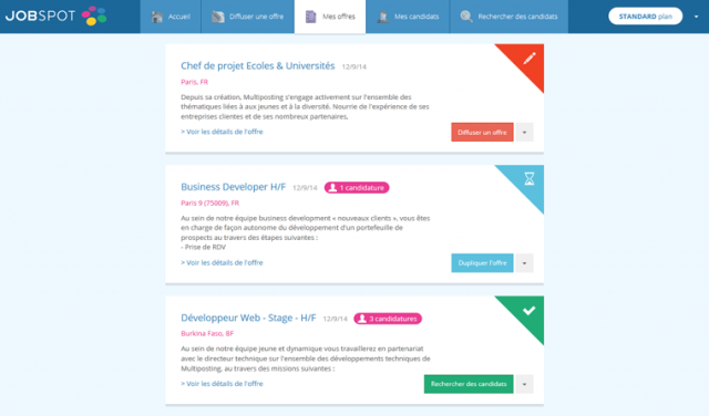 Multiposting - Multiposting: Lista de vacantes