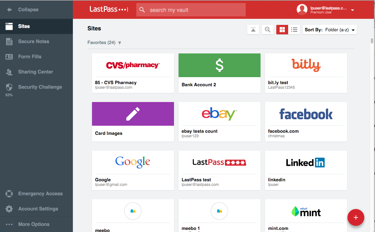 LastPass - LastPass Interface 3