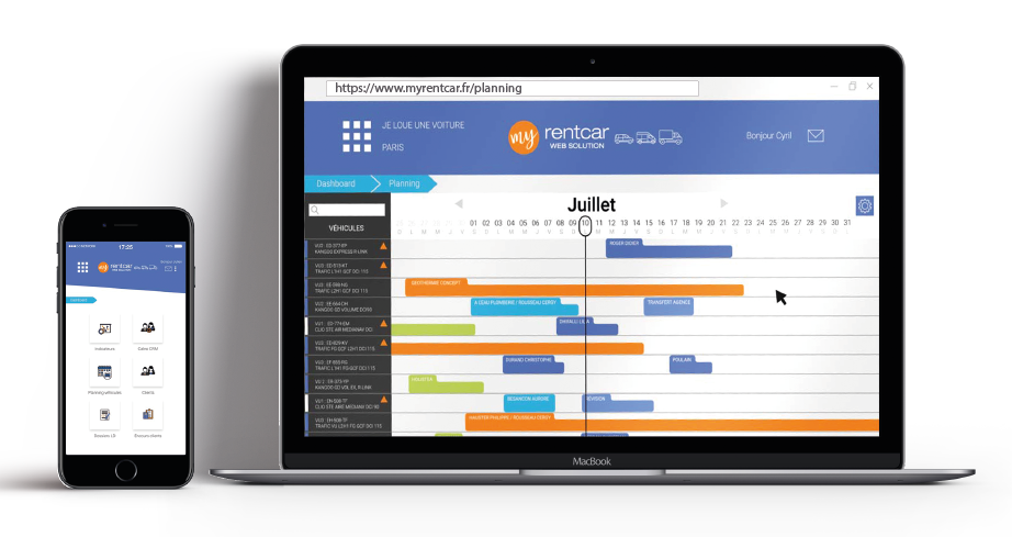 Myrentcar : Solution innovante pour la gestion complète de locations Auto