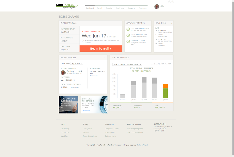 SurePayroll - SurePayroll Screenshot--1