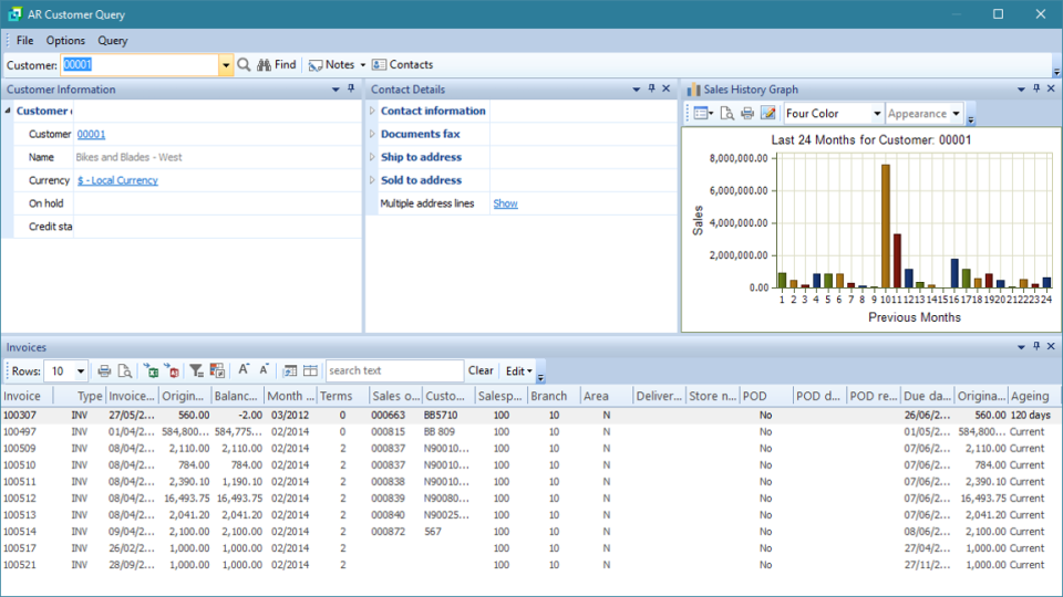 SYSPRO ERP - SYSPRO ERP-Bildschirm-1