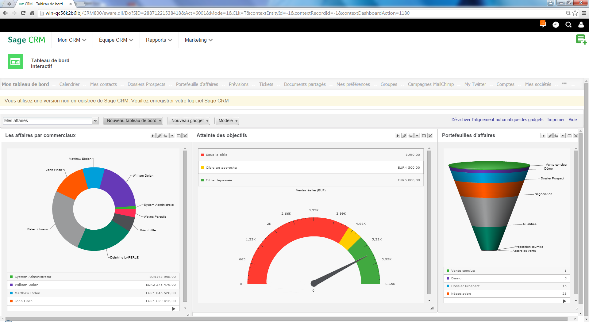 Sage CRM - CRM: Tarefas e notas Duplicate Order dados