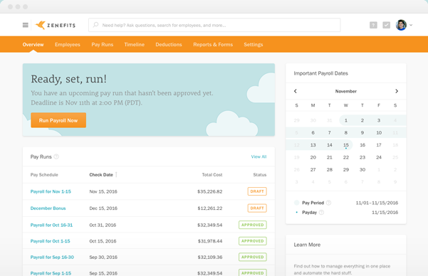 Zenefits - Zenefits Screenshot--1