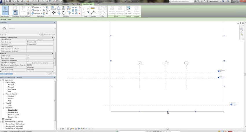 Revit - axes designation