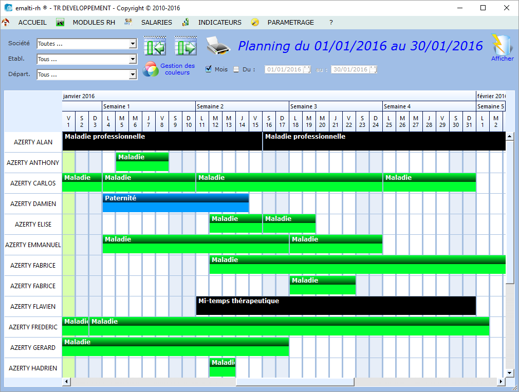 Emalti-RH - Emalti RH: Absence Management