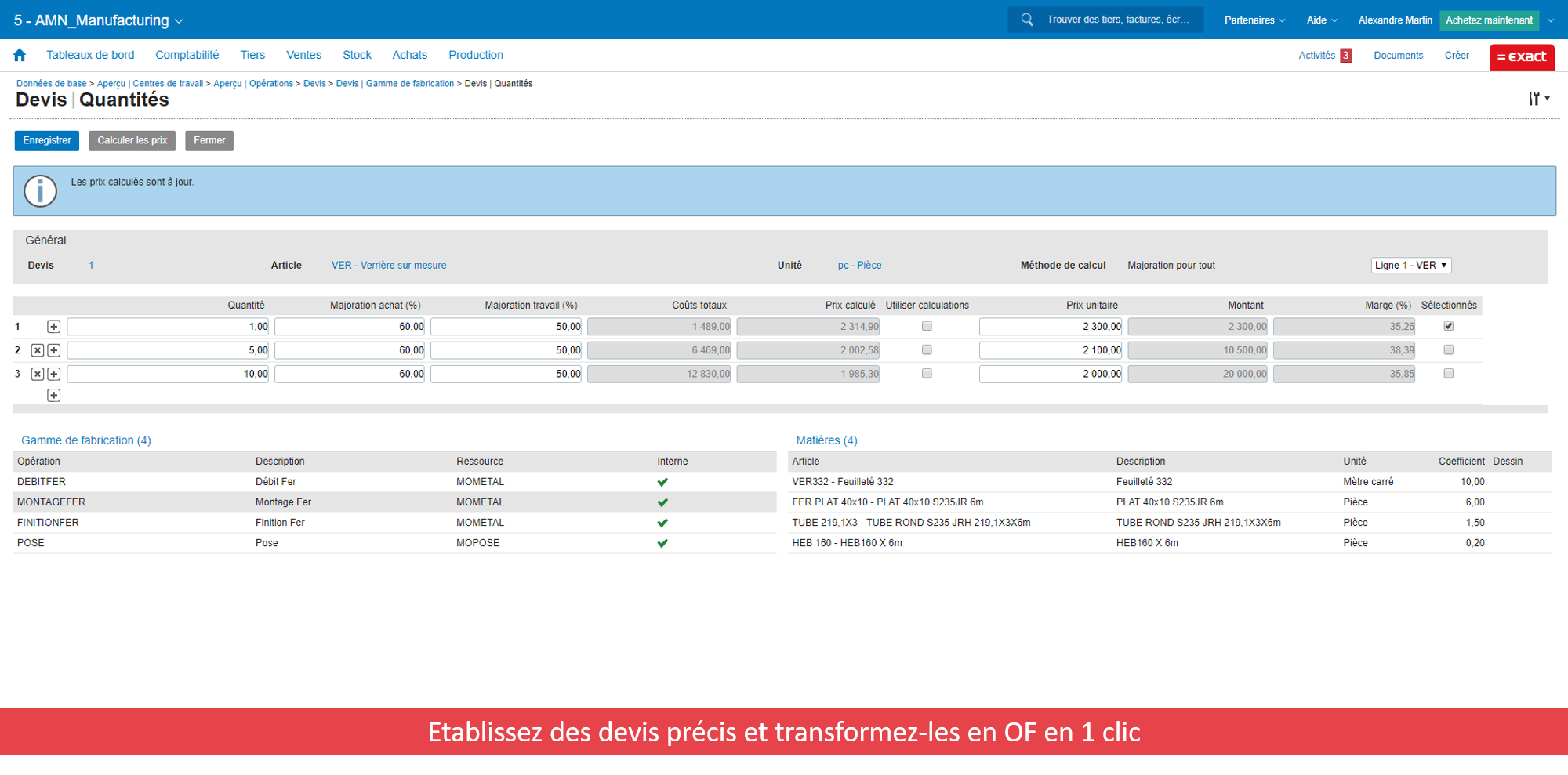 Exact pour Industrie - cita