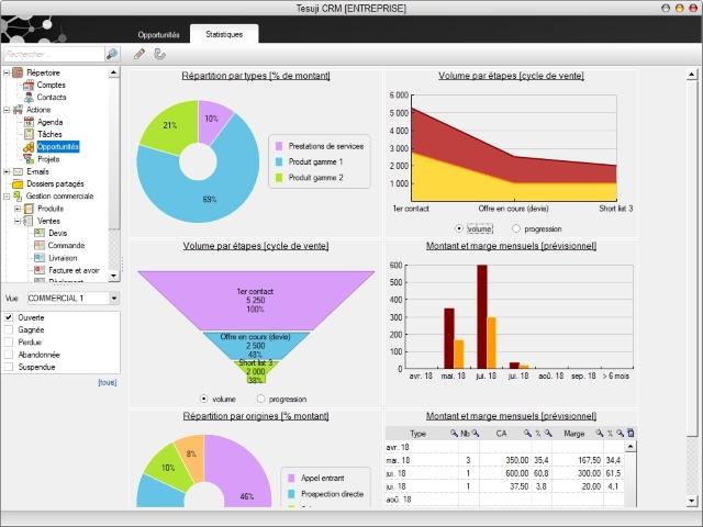 Tesuji CRM - Bildschirmfoto 4