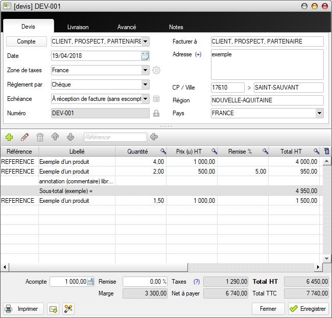 Tesuji CRM - Screenshot 5