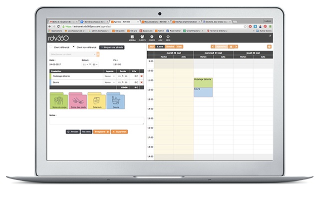 rdv360 - Calendar and online booking