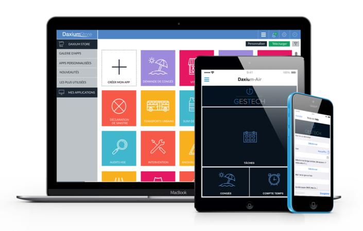 Daxium : Gestión móvil eficiente para equipos de campo
