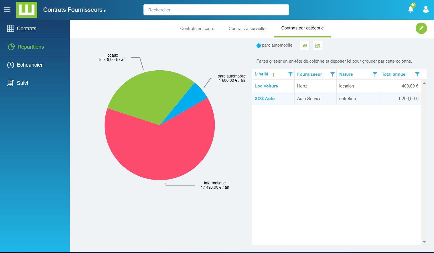 Workey Contract Management - Screenshot 1