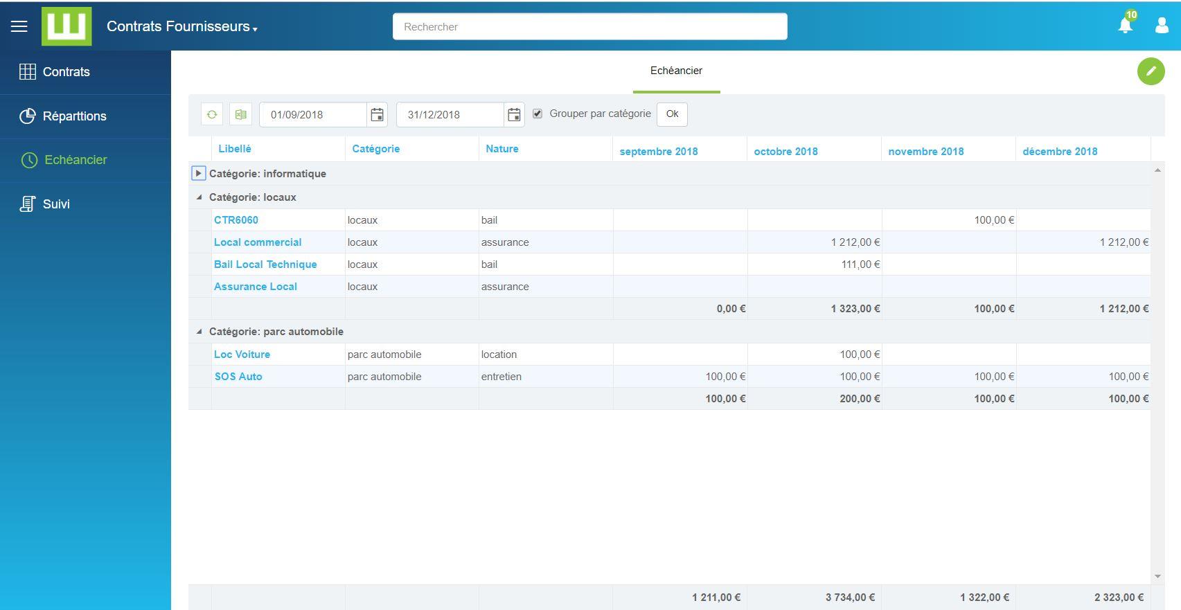 Workey Contract Management - Screenshot 2