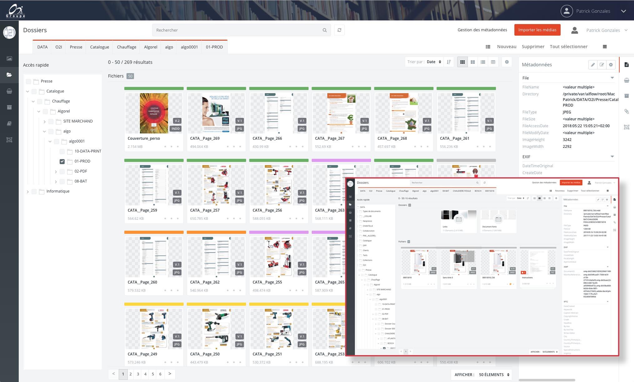 Adiict - The management of all content in DAM Adiict