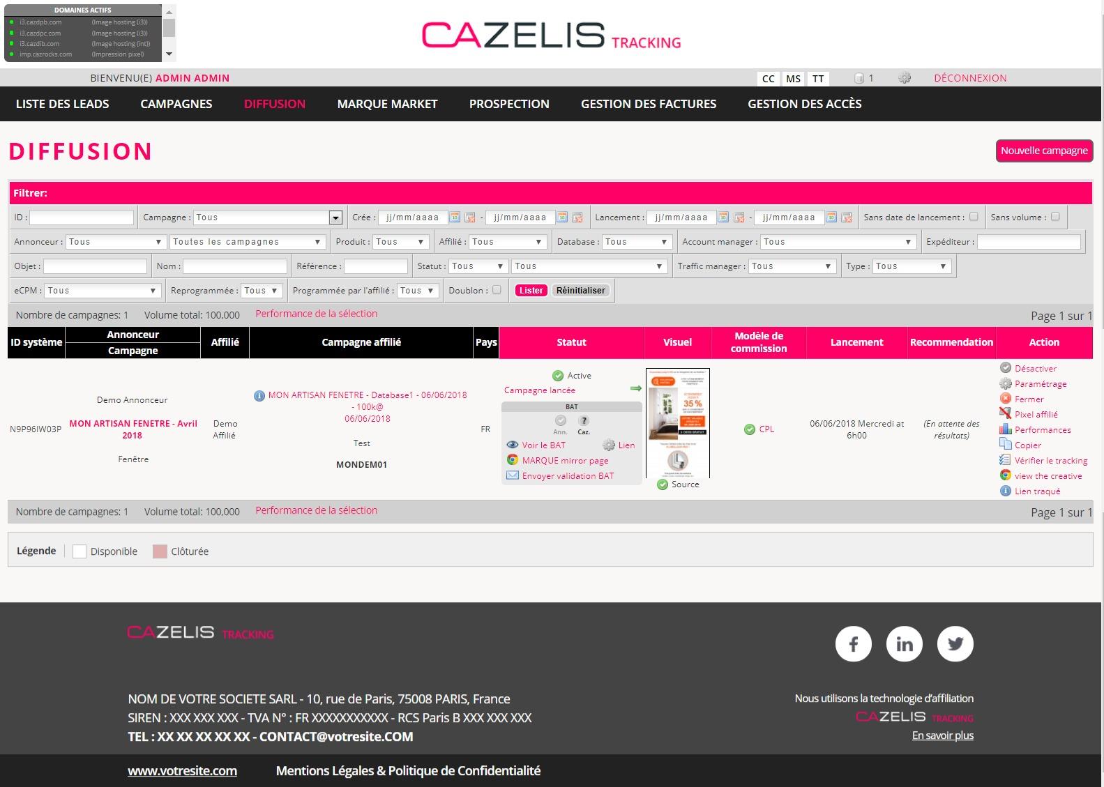 CAZELIS Tracking : Soluzione Avanzata per Monitoraggio e Tracciamento