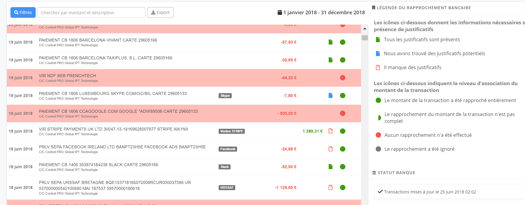 iPaidThat Expert-Comptable - Captura de tela 2