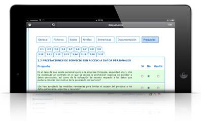 LOPD manager - Screenshot 3