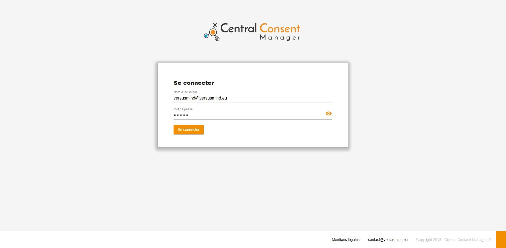 Central Consent Manager - Captura de pantalla 4