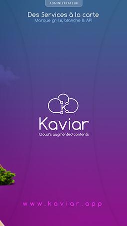 KaviAR - Marchio bianco, marca grigia, SDK, API ...