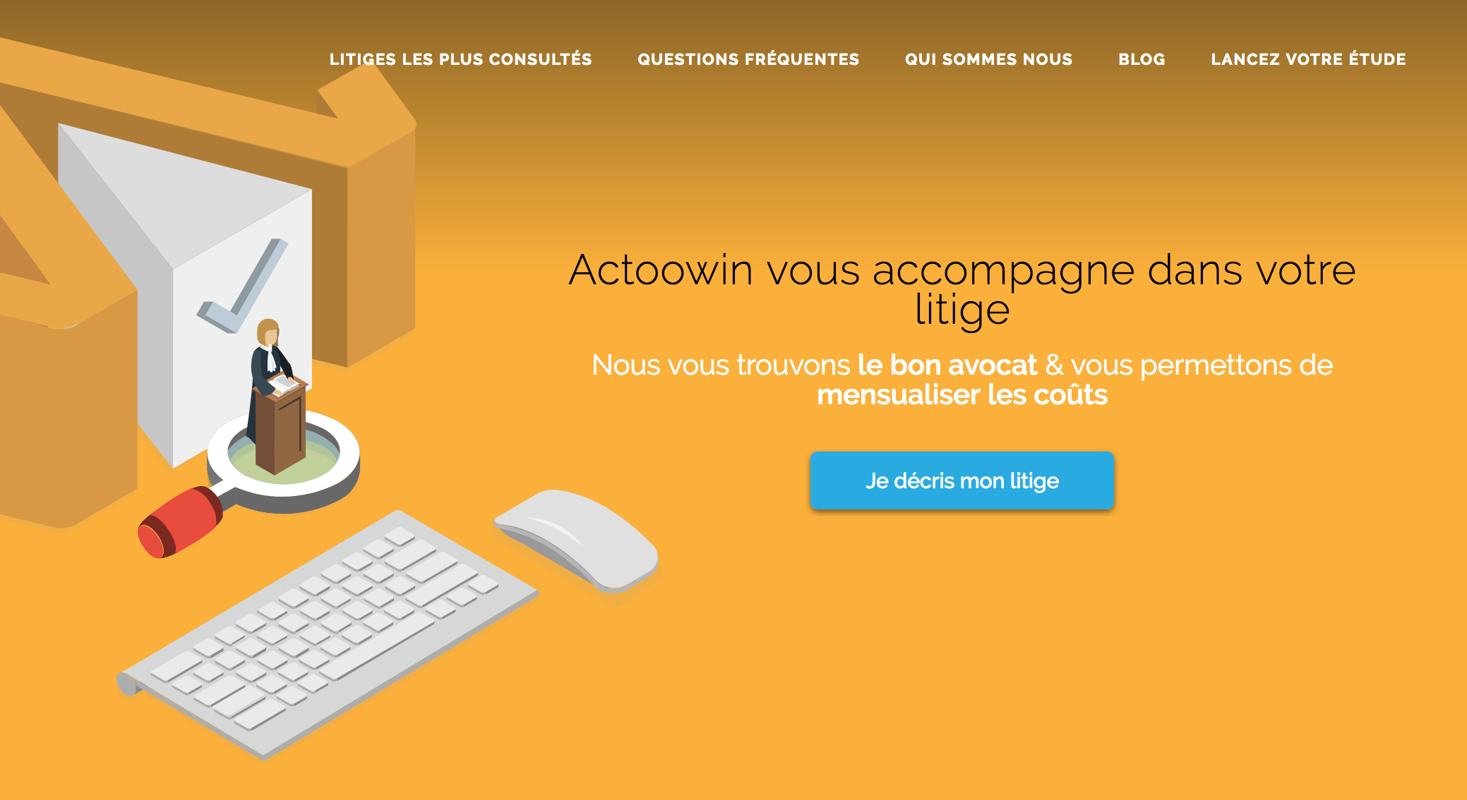 Visiwin : Marketplace pour avocats dédiée à la collecte de dossiers