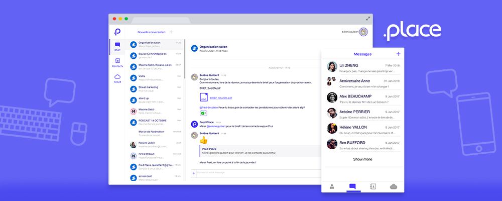 Place : Collaborative Workspace Software for Modern Teams