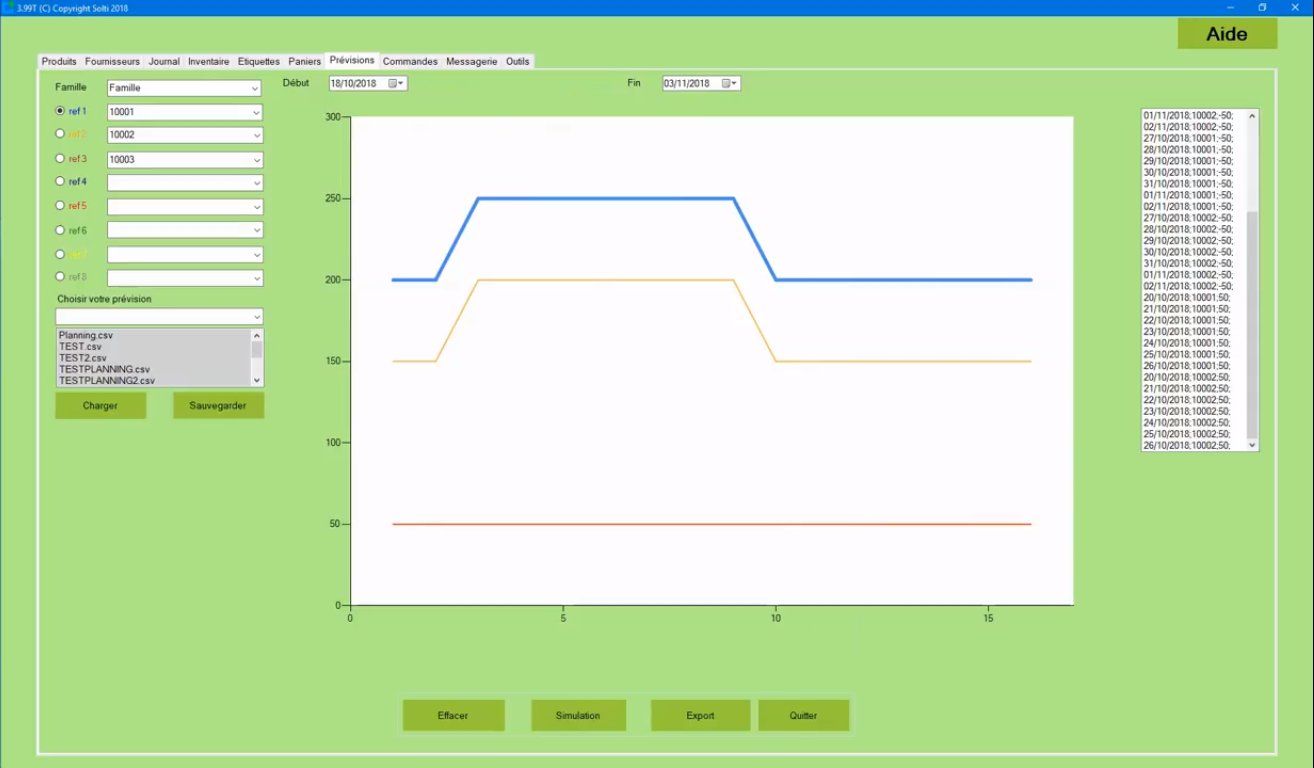 GSM - Gestion stock Modulaire - Screenshot 3