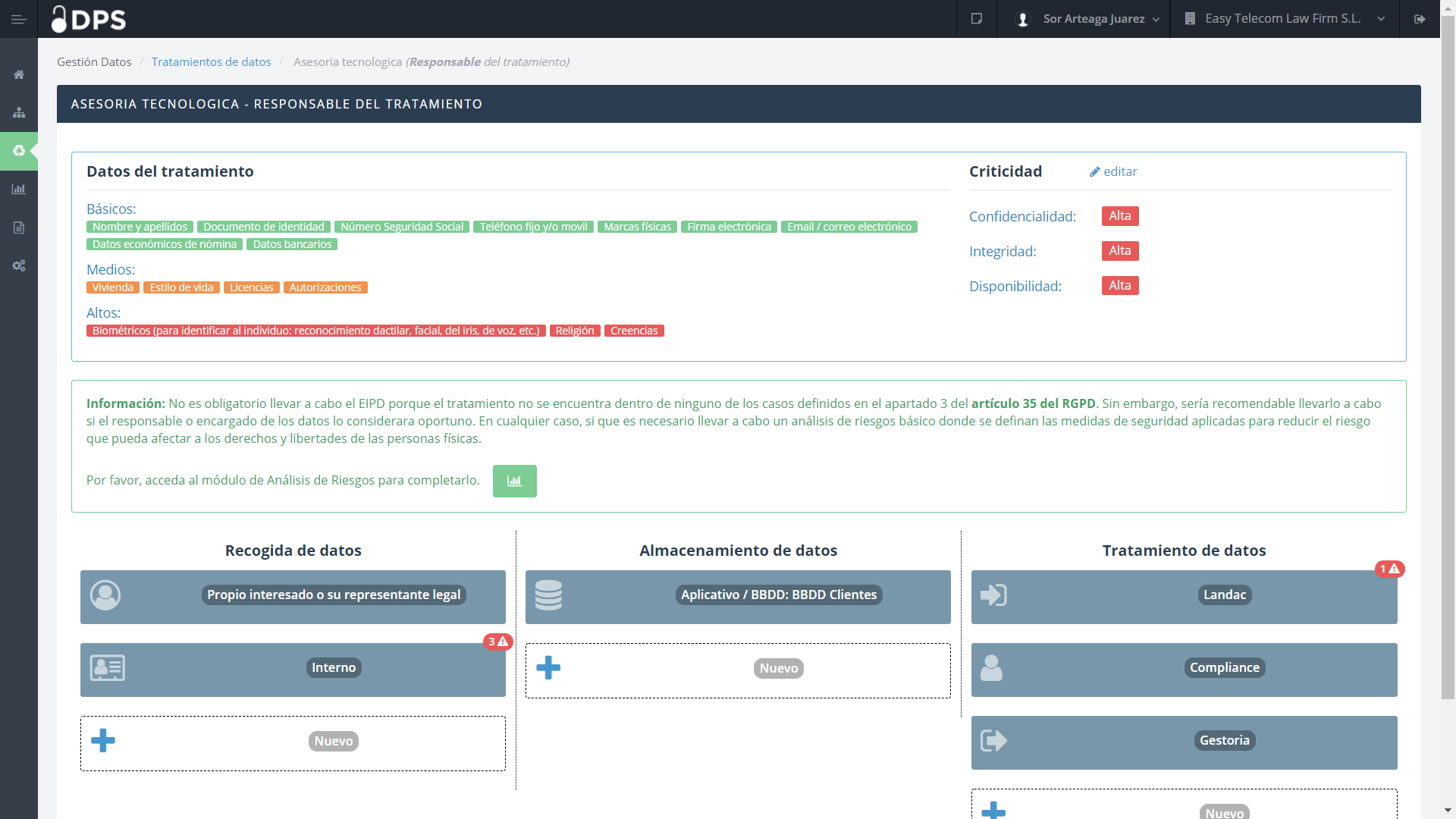 Data Privacy Solution - Captura de pantalla 5