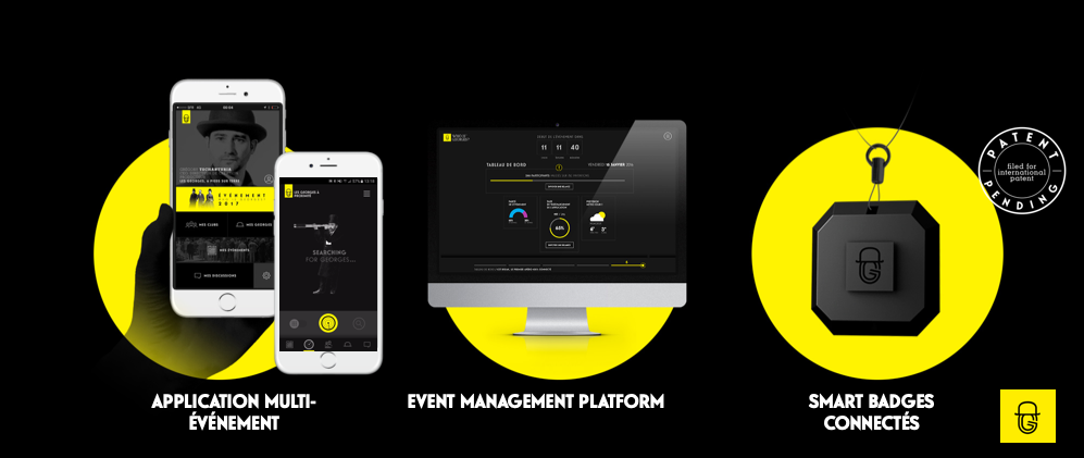 Who is Georges? : L'app indispensable pour digitaliser vos évènements