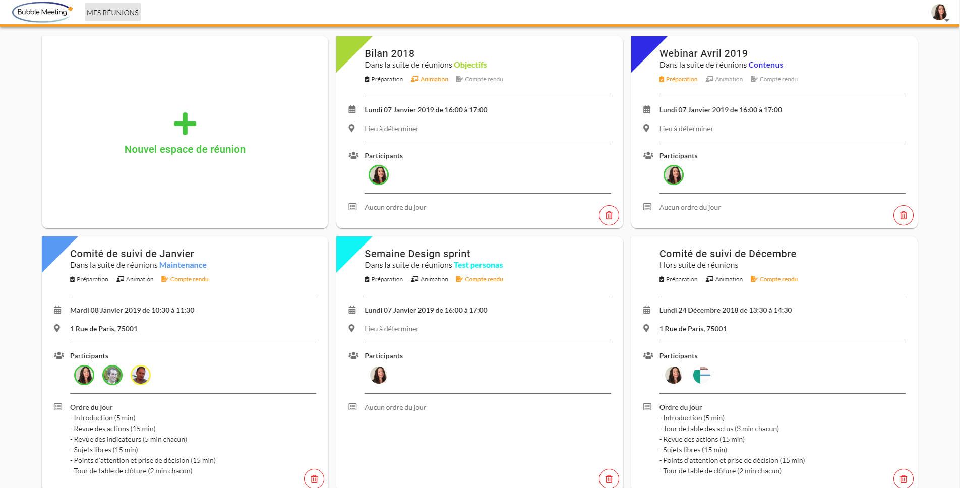 Bubble meeting : Revoluciona tus reuniones con software colaborativo