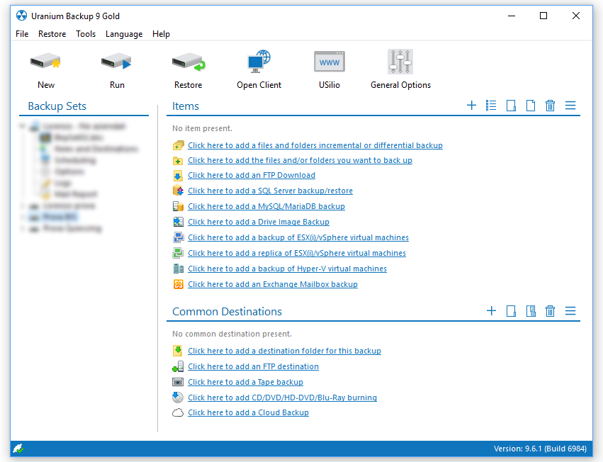 Uranium Backup - Capture d'écran 2