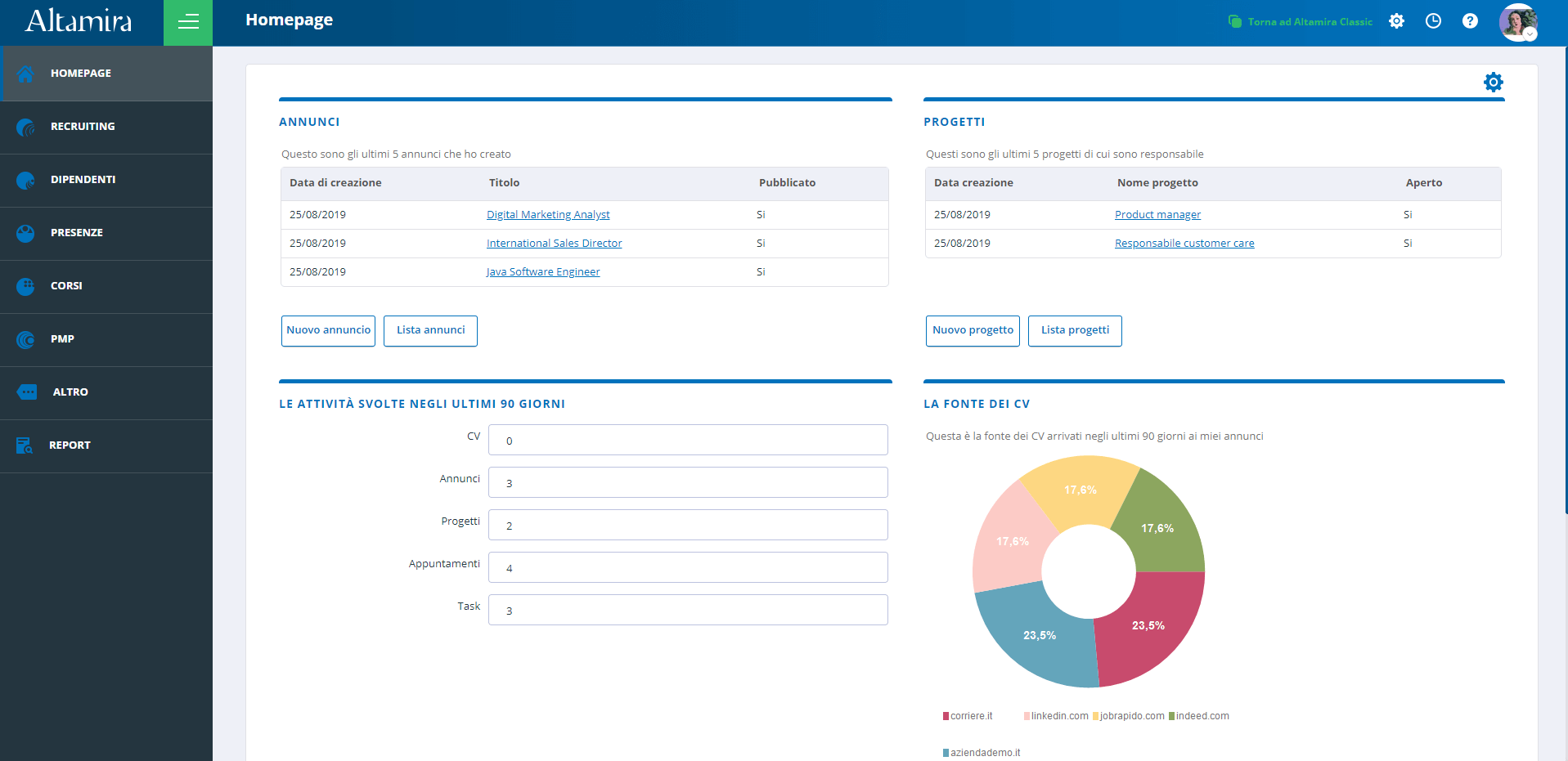 Altamira Recruiting - Bildschirmfoto 1