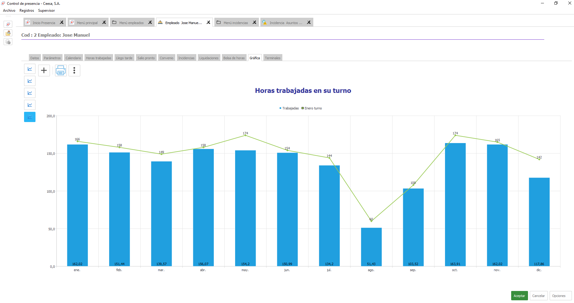 Presencia IGP ClickFINGER - Screenshot 4