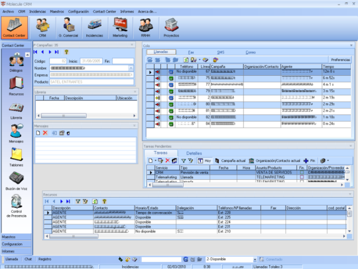 Molecule CRM - Screenshot 2