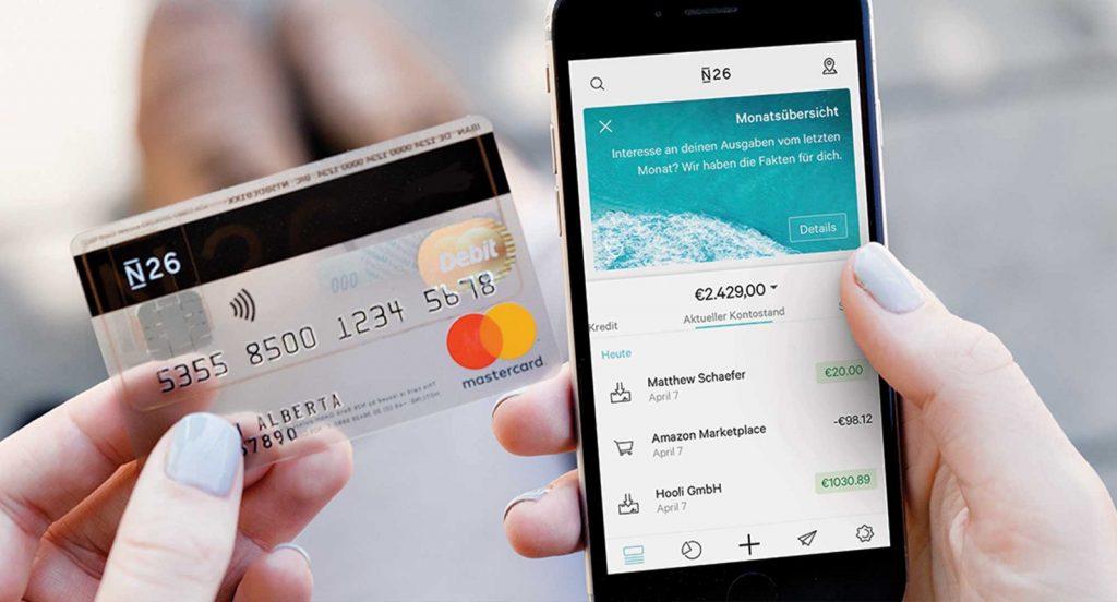 N26 : Un banco móvil para gestionar tus cuentas sobre la marcha