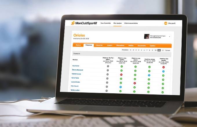 MonClubSportif - Screenshot 3