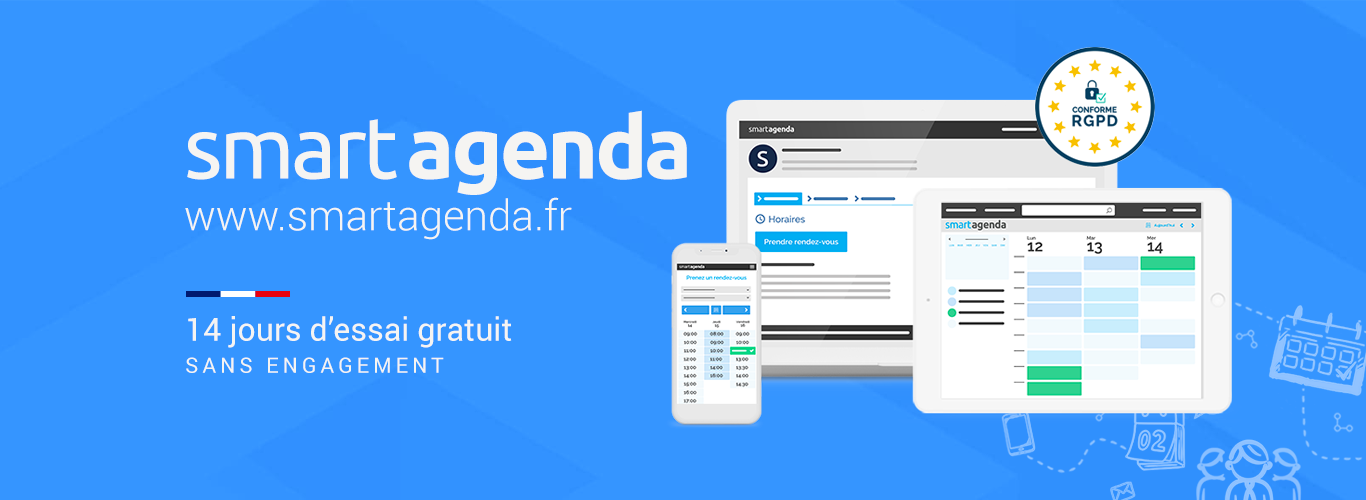 SmartAgenda.fr : Gestion complète des rendez-vous en ligne | Made in France