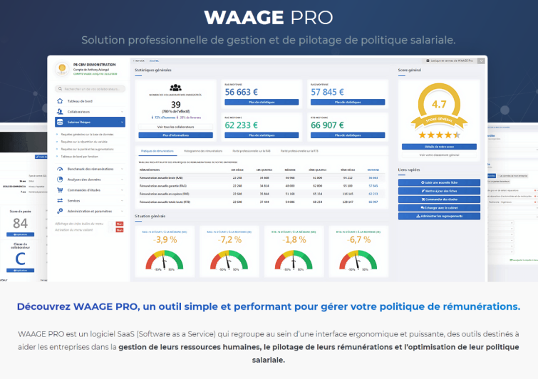 WAAGE PRO - Enquêtes de rémunération et benchmarks de salaires