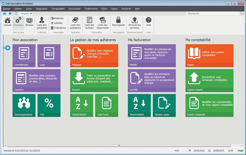 Ciel Associations Evolution : Optimale Software für Vereinsverwaltung und Buchhaltung