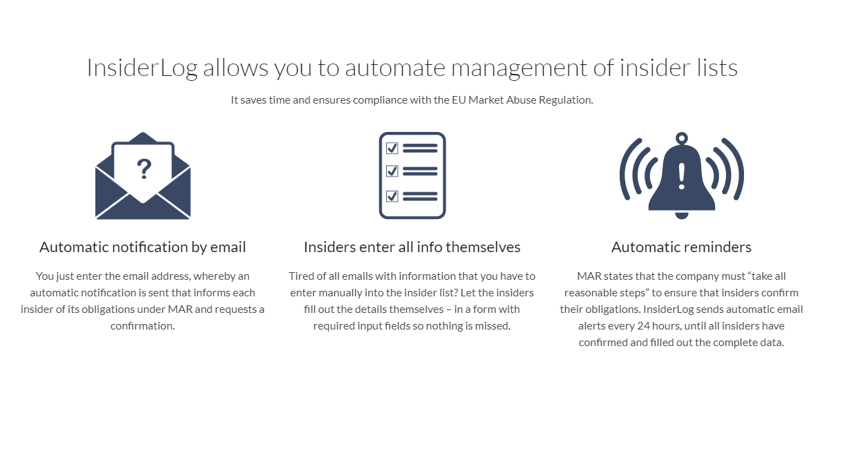 InsiderLog - Screenshot 1