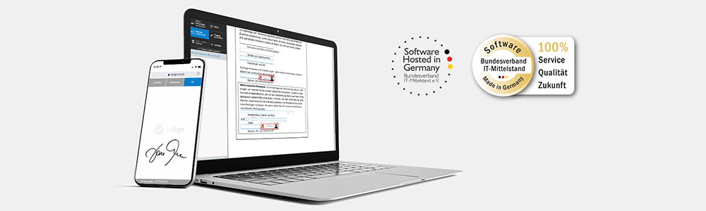 inSign : Elektronische Unterschriftenlösung für Unternehmen